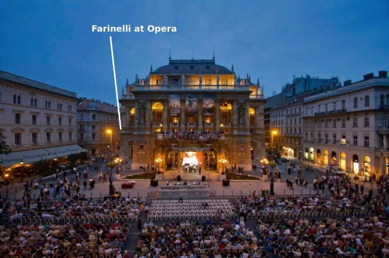 Farinelli At Opera Lejlighed Budapest Eksteriør billede